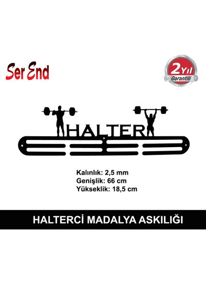 Serend Halter madalya askılığı