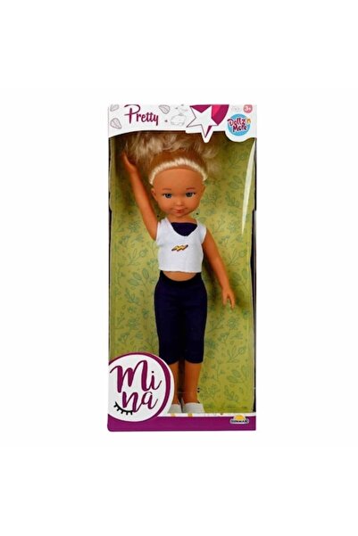Sunman Dolz'n More Doll - Pretty Mina, white/purple outfit, 35 cm