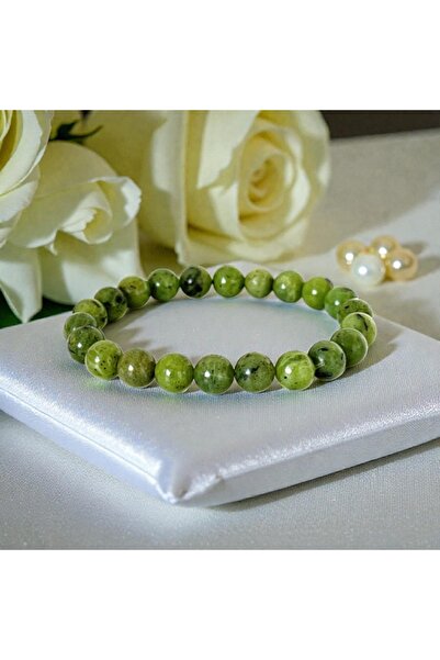 feyza collection Natural Stone Jade Bracelet