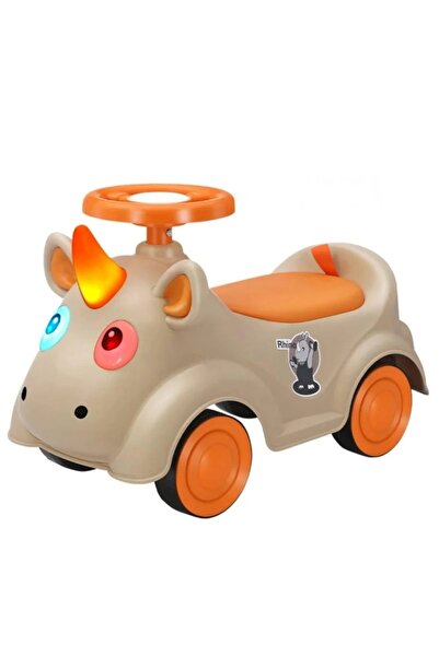 My modern game سيارة ركوب ودفع للأطفال بتصميم وحيد القرن مع موسيقى وإضاءة –لو...