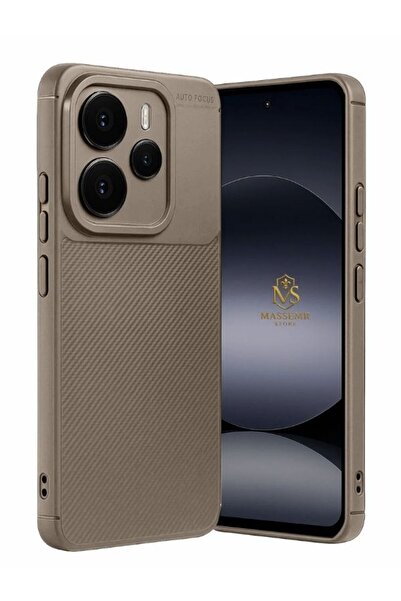 Massemr حافظة Xiaomi Note 14 5G ذات تركيز تلقائي، غطاء كربوني ممتص للصدمات، و...