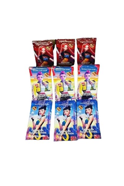 OEM Set of 6 K-POP Demon Hunters Card Envelopes, 8 Cards/Envelope, 48 Cards, Collectible