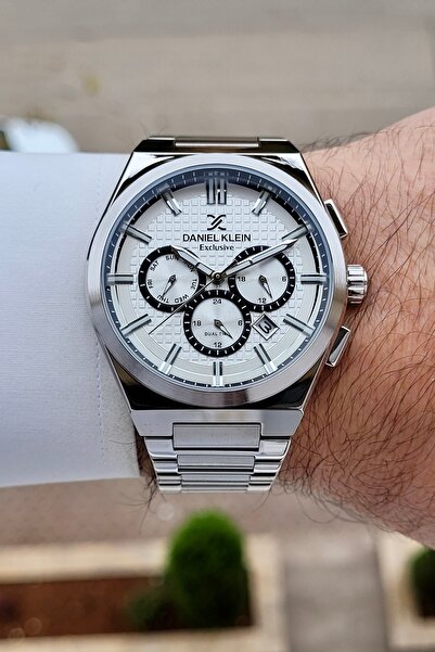 Daniel Klein Metalik Renk 2 Yıl Garantili 43 mm Göstergeleri Aktif Erkek Kol ...
