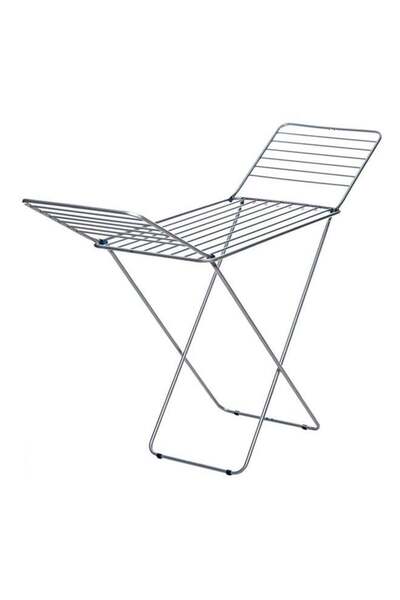 Winsor حامل تجفيف الملابس القابل للطي WR51112 فضي اللون، أبعاده 131×4×55 سم