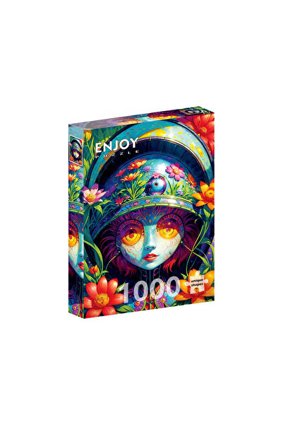 Enjoy Puzzle Puzzle 1000 piese Enjoy – Războinicul Floral