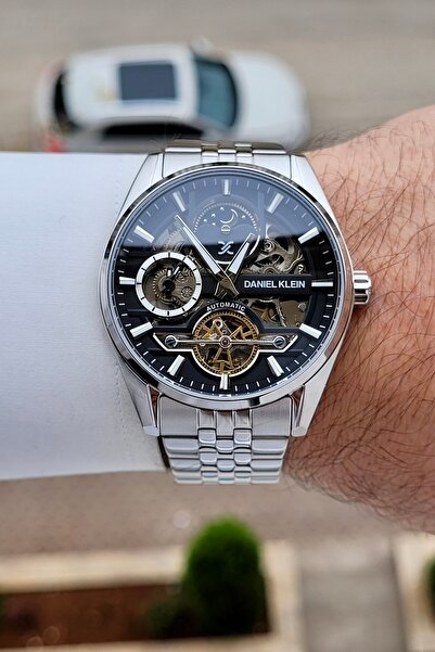 Daniel Klein Kadranı Siyah Kordonu Metalik Renk 2 Yıl Garantili 43 mm Gösterg...