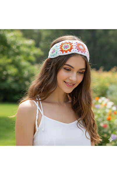 burjalmodah Lightweight and comfortable crochet hairband for everyday use