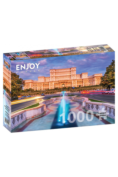 Enjoy Puzzle Puzzle 1000 piese Enjoy – Palatul Parlamentului, București