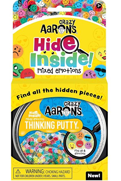 Crazy Aaron's Hide Inside! Mixed Emotions Thinking Putty - 4"