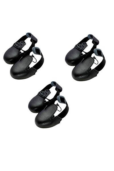 OEM Set of 3 Shoe protectors, safety at work, steel toe, adjustable strap, non-slip sole