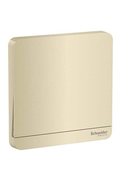 SCHNEIDER مفتاح أحادي الاتجاه ذهبي اللون، 3.42 × 8.6 × 8.6 سم