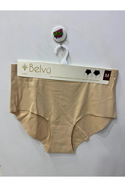 Belvü Women's Laser Cut High Waist Non-Marking Skin Panties