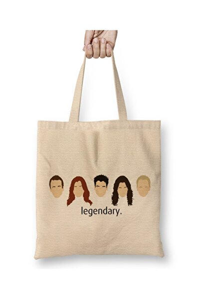 Toyaso How I Met Your Mother Legendary Simple HIMYM Tote Bag Τσάντα αγορών με...