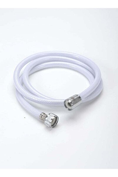 Generic HomePro PVC Shattaf Bidet Hose – Flexible Sprayer Extension, White, 1.5M