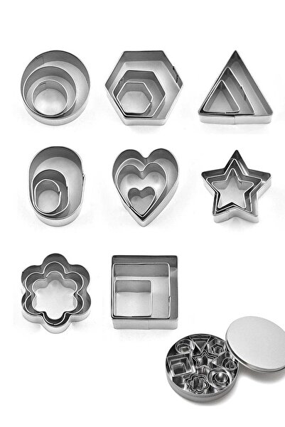 BLOOMING TIME مجموعة قوالب تقطيع البسكويت المصنوعة من الفولاذ المقاوم للصدأ، ...