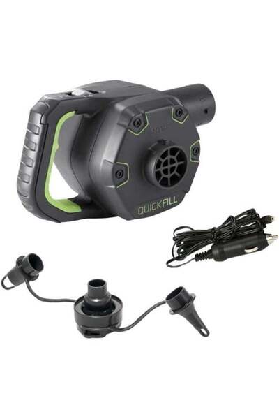 Intex 66642 Rechargeable Electric Pump, Indoor/Outdoor, Grey