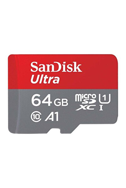 SanDisk 64GB microSD Card UHS-I Class 10 (SDSQUAB-064G-GN6MN)