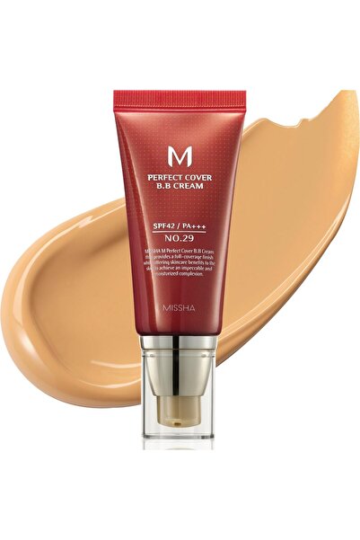 Missha M Perfect Cover BB Cream - No.29 Caramel Beige, 50 ml