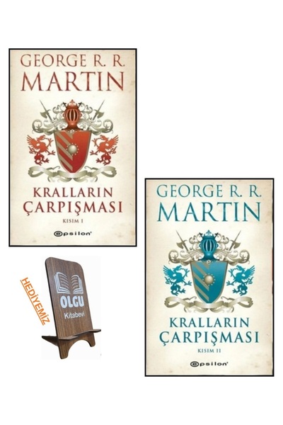 Epsilon Yayınevi Taht oyunları 2 / Kralların Çarpışması 1 ve 2. kısım / Georg...