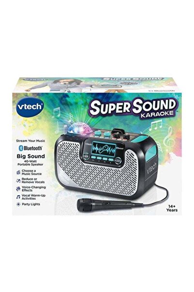 Generic مكبر صوت كاريوكي محمول فائق الصوت من VTech مع ميكروفون - لعبة موسيقية...