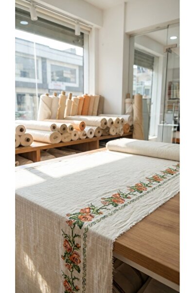 Buldan Concept Buldan Kaneviceli Fabric Width 210 cm