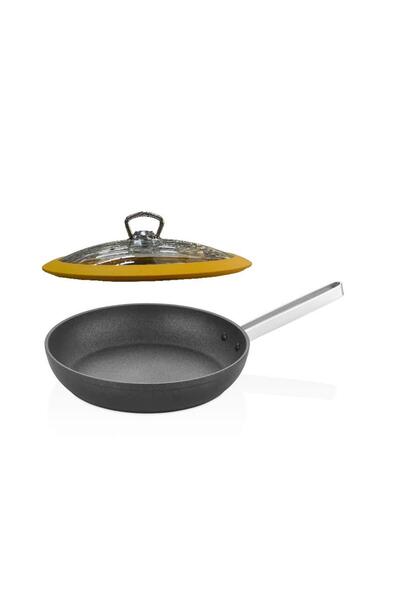 OMS Biogranit Pan 26 cm |   2.4 Liters |   10 Years Warranty |   Induction Based |   Silicone Cover