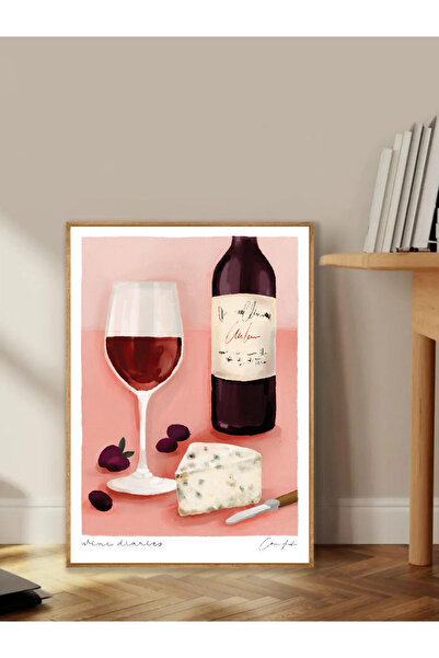 Tuba Decor Tablo dintr-o singură bucată cu rame din lemn pentru sufragerie, s...