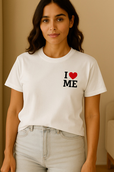 VİVA LORA تي شيرت نسائي قطني مطبوع