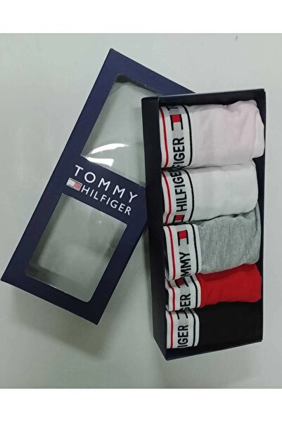 Tommy Women's underwear set - 5 pieces - multicolor - thong model