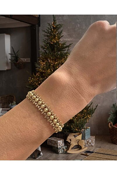 xUPING 14K Renginde Dorika Model Bileklik