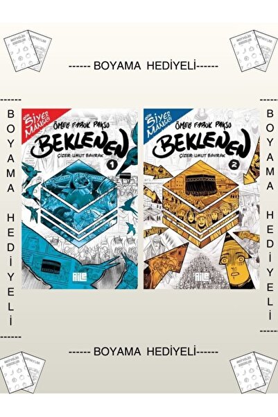 Aile Yayınları Boyamalı Beklenen Bir Siyer Mangası 1 - 2 Ömer Faruk Paksu Çiz...