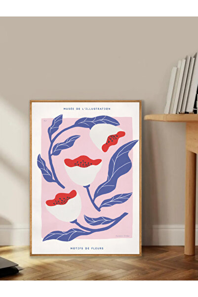 Tuba Decor Jednodijelni drveni stol sa ramom za dnevnu sobu, hodnik i kuhinju