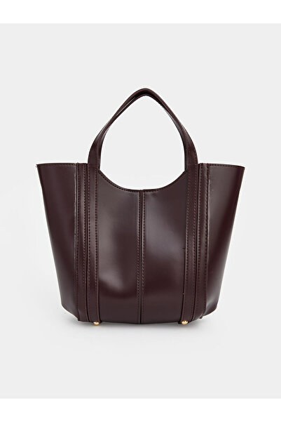 LC Waikiki Shining Choices Leather-Look Women's Handbag from Shining Store