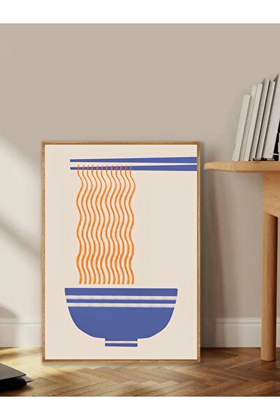 Tuba Decor Tablo dintr-o singură bucată cu rame din lemn pentru sufragerie, s...