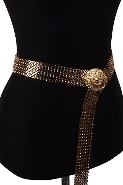 Limelia Cureaua de mireasa pentru femei pentru noaptea henna, culoare aurie