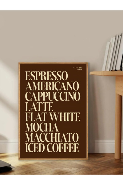 Tuba Decor Tablo dintr-o singură bucată cu rame din lemn pentru sufragerie, s...