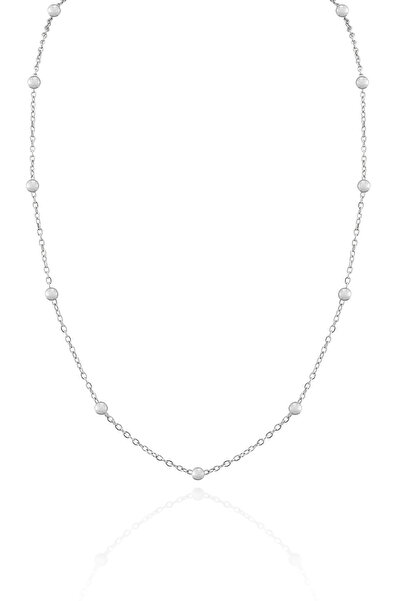 Cosmia Shine قلادة بسلسلة من الفولاذ المقاوم للصدأ ذات تفاصيل دقيقة - لا تفقد...