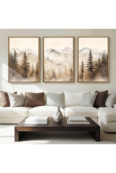 ALAYRA International لوحة فنية جدارية أنيقة تجريدية مؤطرة، مقاس 30 × 40 سم