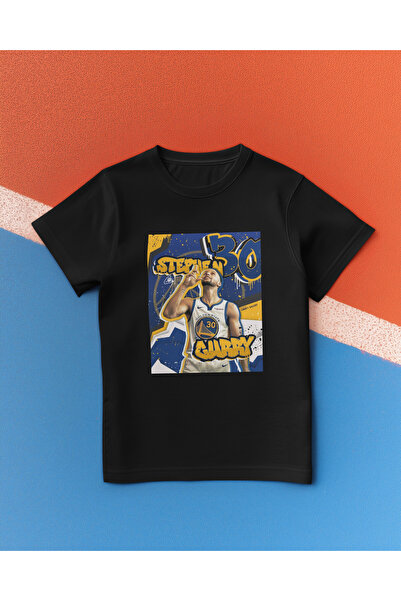 stil x TRIOU IMPRIMAT STEPHEN CURRY PENTRU TINEREȘI ȘI COPII, ȚESUT bumbac 100% % U RESPIRABLE