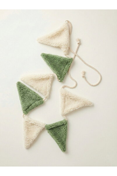 vivimade Bebek ve Çocuk Odası Dekorasyon Flama Bayrak Krem - Mint