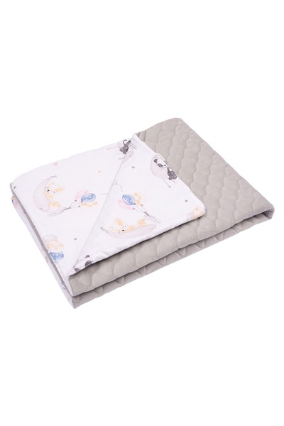 Kidizi Двустранно капитониран одеяло 100x75 см Кадифе Сладки сънища