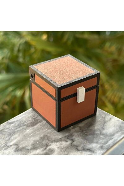 vahobi3d Sandık Fonksiyonel Minecraft Figürü – Koleksiyonluk Masa Üstü Dekor