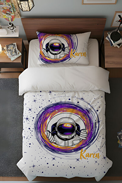 Homamia Single Duvet Cover Set Astronaut