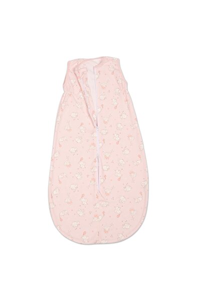 Kidizi Sac dormit copii de vara 0-18 luni Elefun Pink, 80 cm, 0.5 tog
