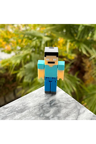 vahobi3d Herobrine Minecraft Figürü – Koleksiyonluk Masa Üstü Dekor