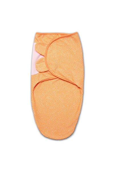 Kidizi Sistem de infasat reglabil 0-3 luni Orange Spots, bumbac 100%