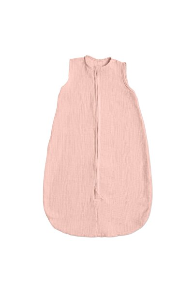 Kidizi Sac de dormit de vara pentru copii din muselina dubla 0-6 luni old rosa, bumbac 100%, 0.3 tog