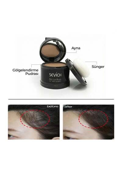 AVON SEVICH Saç Gölgelendirme Pudrası – Anında Yoğun Saç Görünümü – Hair Line...