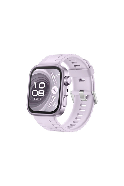Genel Markalar Huawei Fit 4 Nova Silikon Kordon (saat Değildir) - Lila