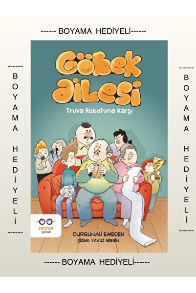 Cezve Çocuk Boyamalı Göbek Ailesi Truva Robotuna Karşı Dursun Ali Emecen 2. 3...